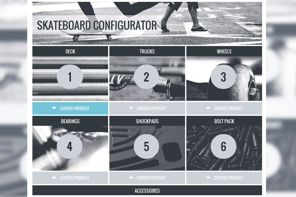 The Skateboard Configurator