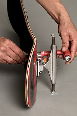 Tightening the bolts and nuts
