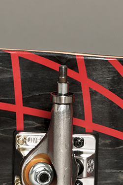 Insert second bearing and spacer