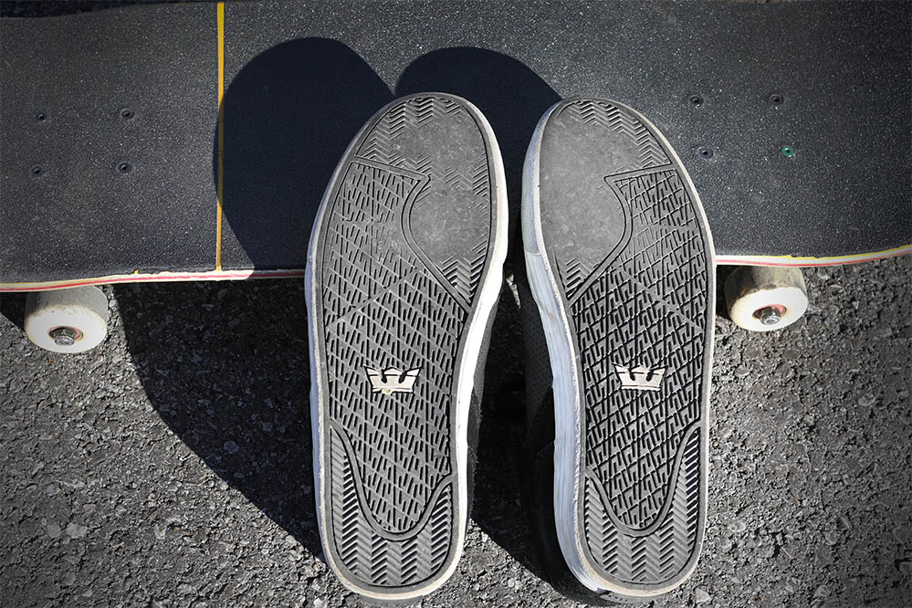 Supra Ellington Vulc product test sole