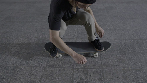 Skateboard Trick Ollie
