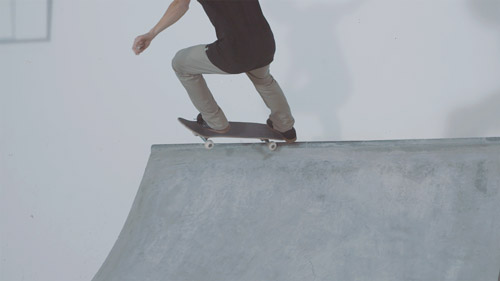 Skateboard Trick FS 50-50