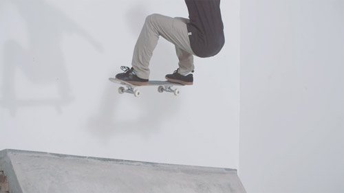 Skateboard Trick FS Disaster