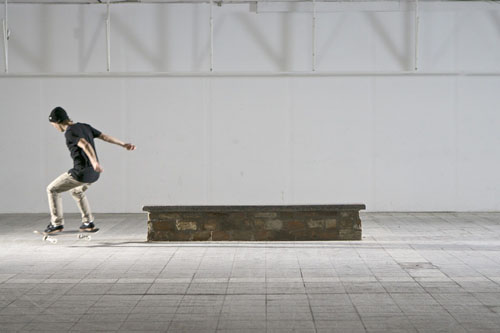 Skateboard Trick FS Smith Grind