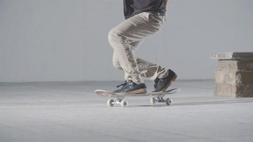Skateboard Trick FS Tailslide