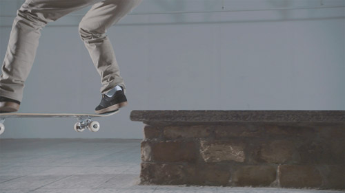Skateboard Trick FS Tailslide