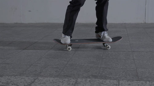 Skateboard Trick Heelflip