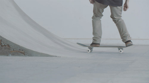 Skateboard Trick Rock to Fakie