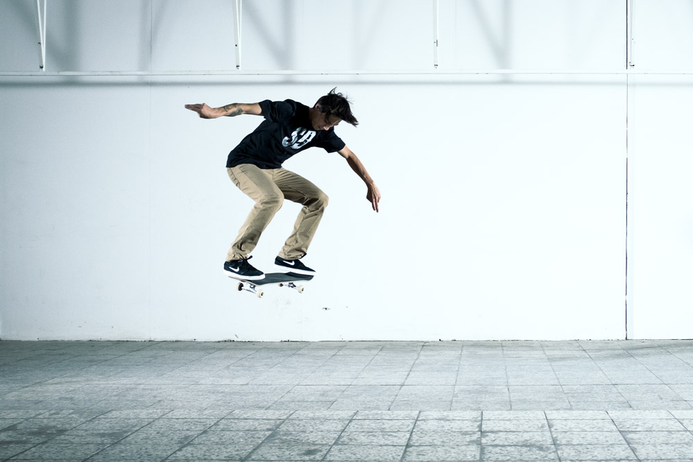 Ben Dillinger - Skateboard Trick BS 180