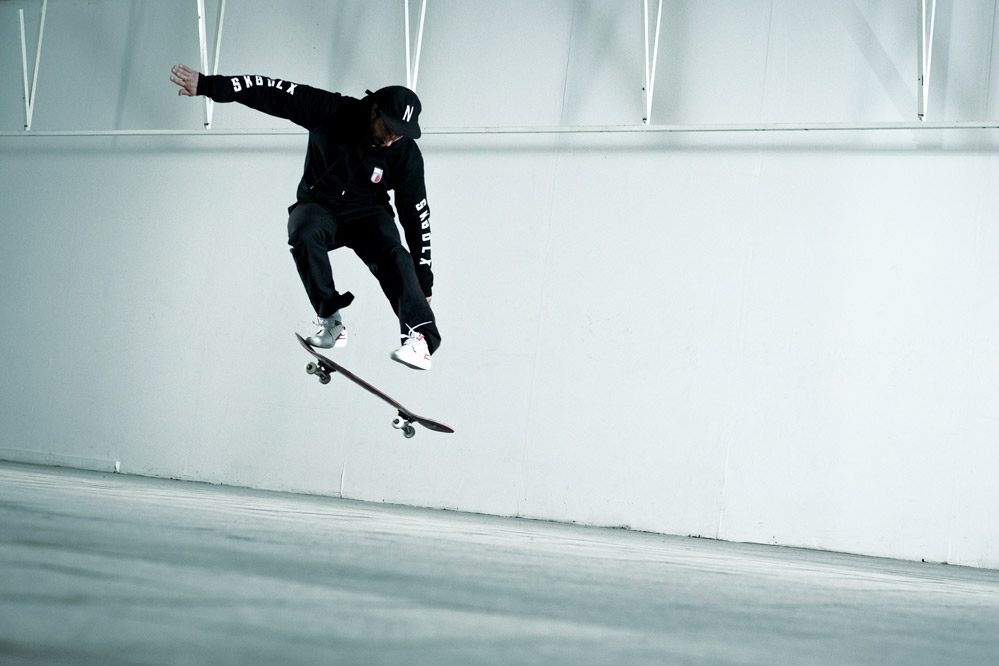 Skateboard Trick Heelflip