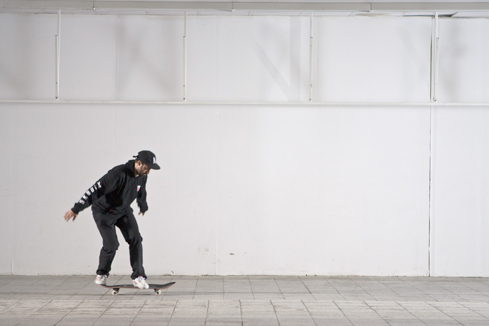 Skateboard Trick Heelflip