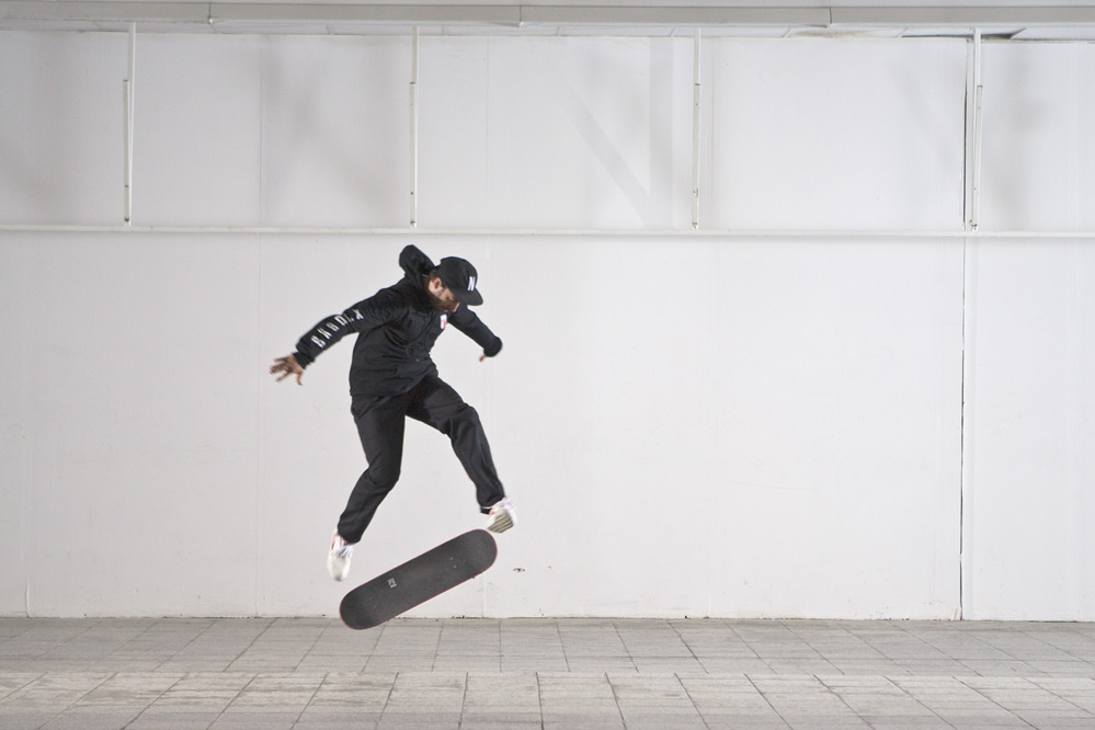 Skateboard Trick Heelflip