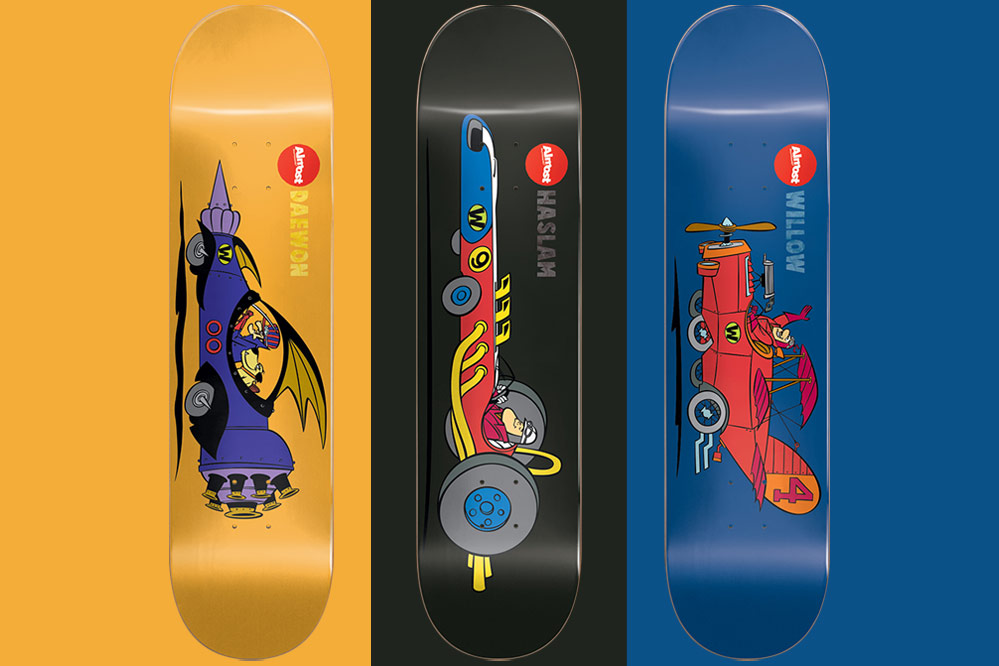 The new Almost Wacky Races deck series