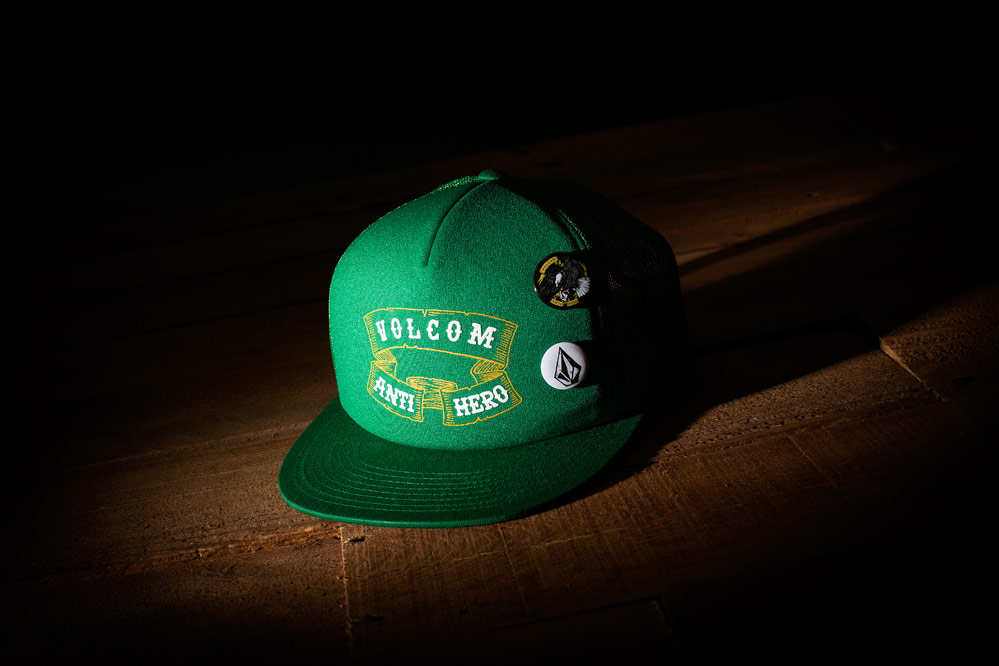 Volcom x Anti Hero Pin Patron Trucker Cap