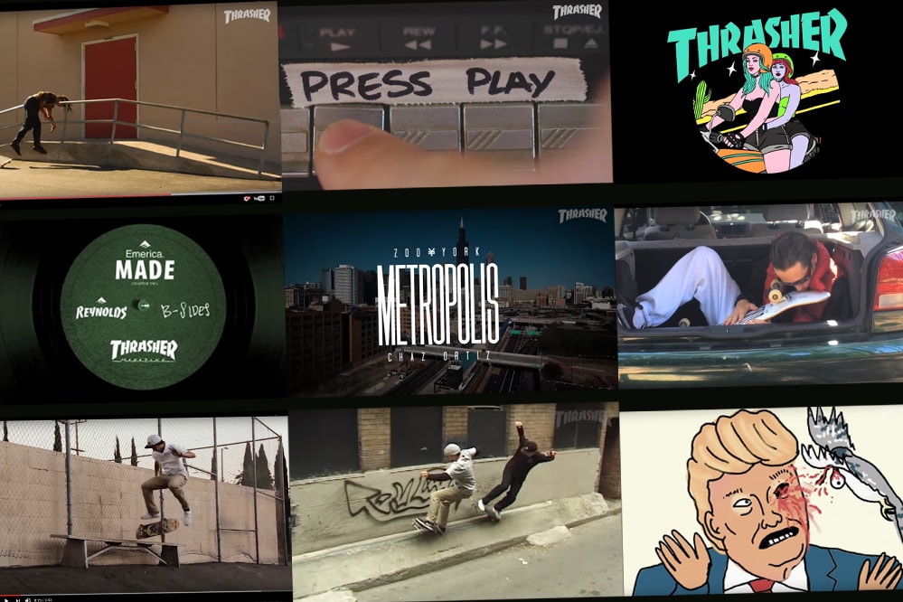Top Skateboard Videoparts of 2016