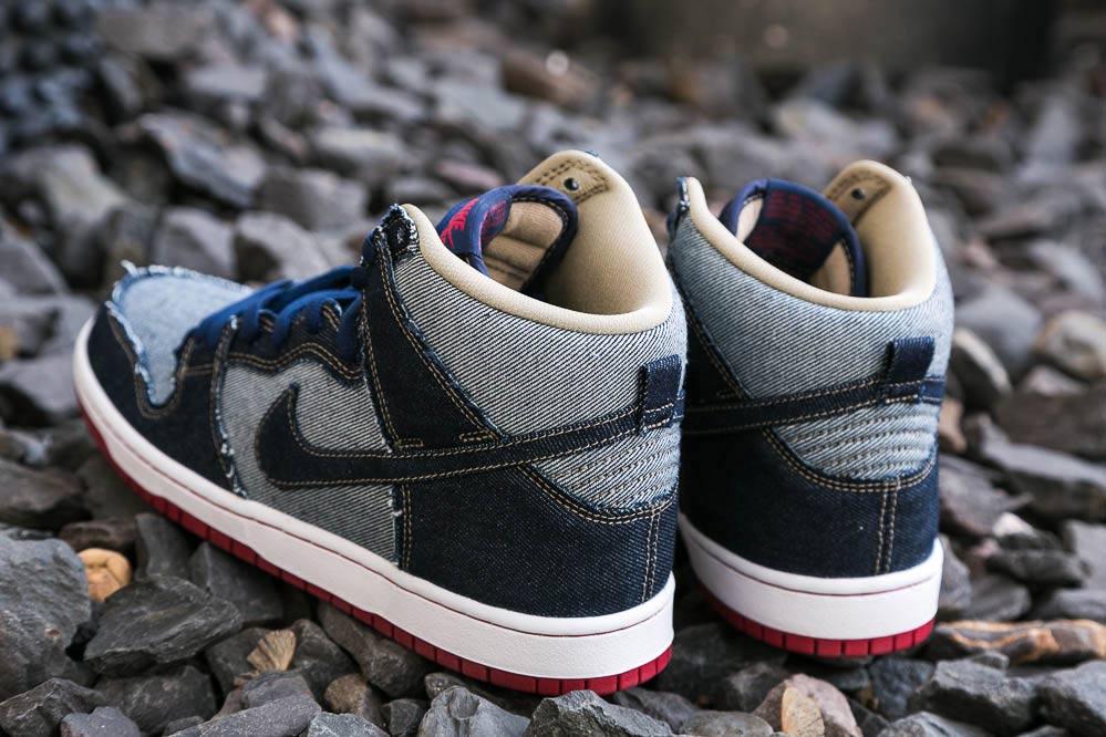 Nike SB Dunk OG High Reese Forbes Denim QS shoe at skatedeluxe