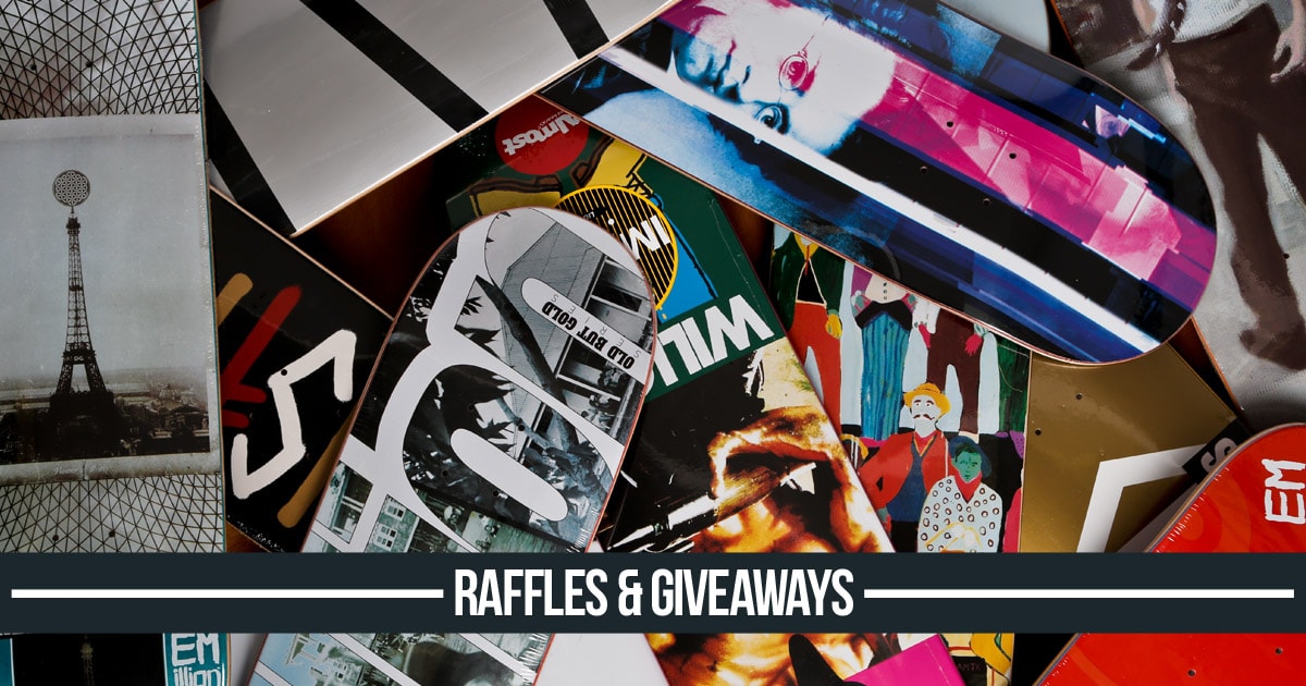 Skateboard Streetwear Sweepstakes