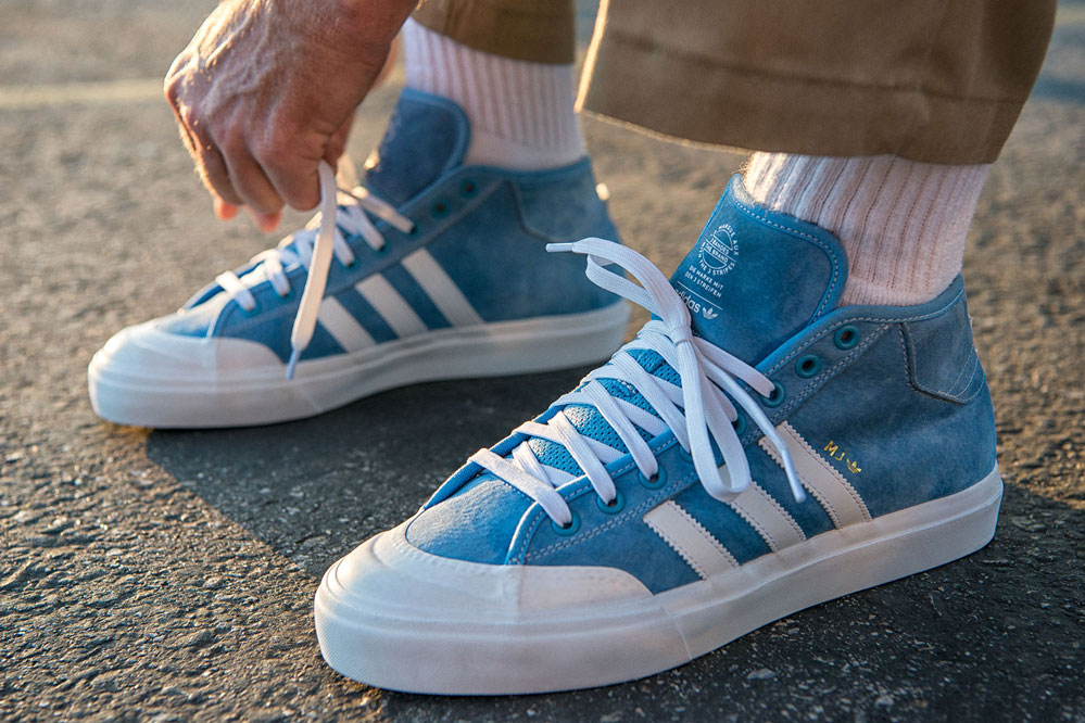 adidas Matchcourt Mid x MJ pro model 