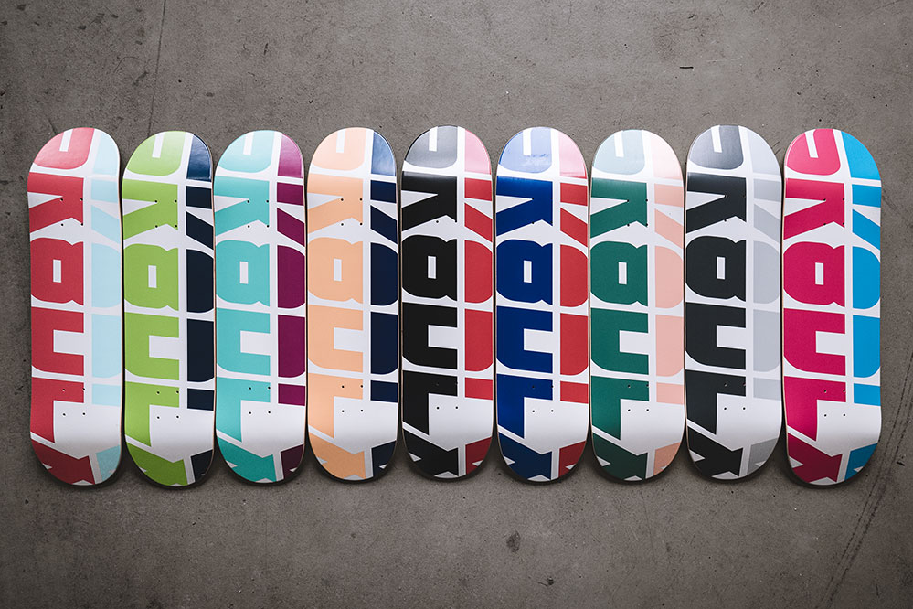 The new SK8DLX deck series