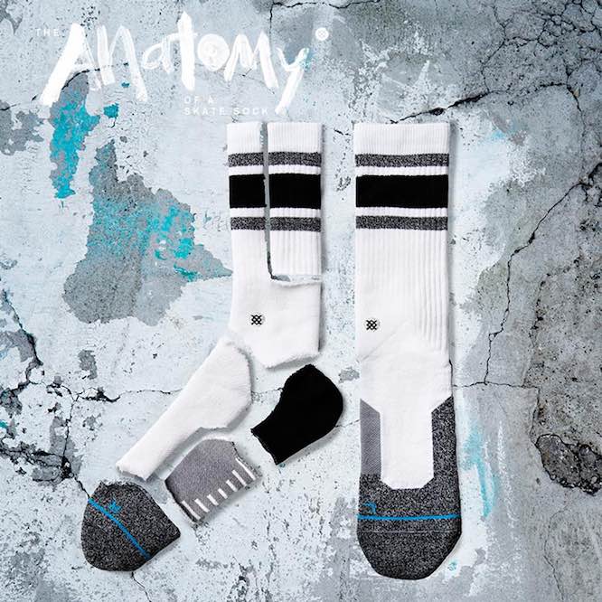 Stance Socken Anatomie