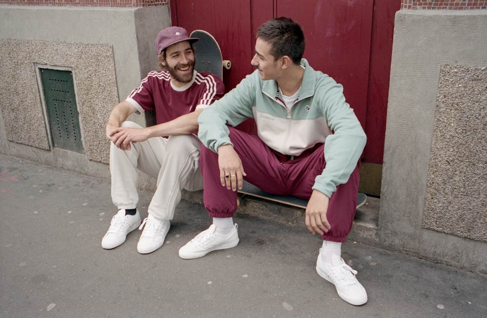 The adidas Skateboarding x Magenta collection with the adidas Matchcourt RX shoe