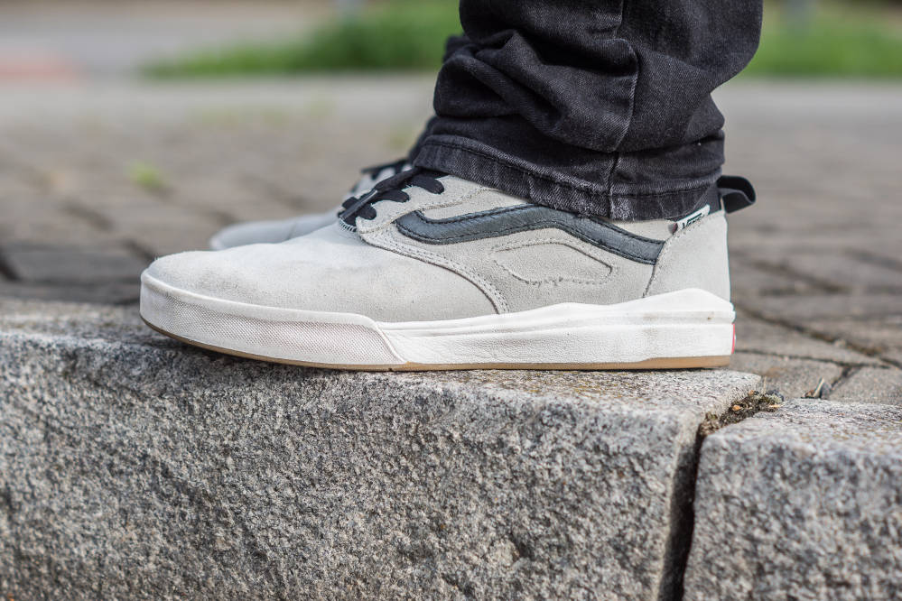 vans ultrarange rapidweld on feet