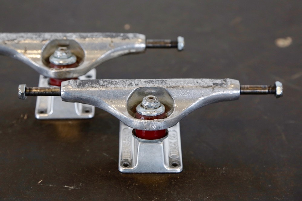 Independent Stage 11 Standard Forged Titanium Trucks - 9 Months in use