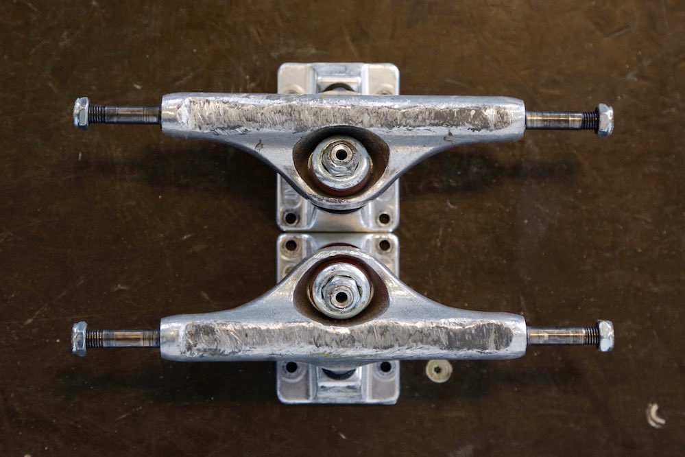 Independent Stage 11 Standard Forged Titanium Trucks - 9 Months in use