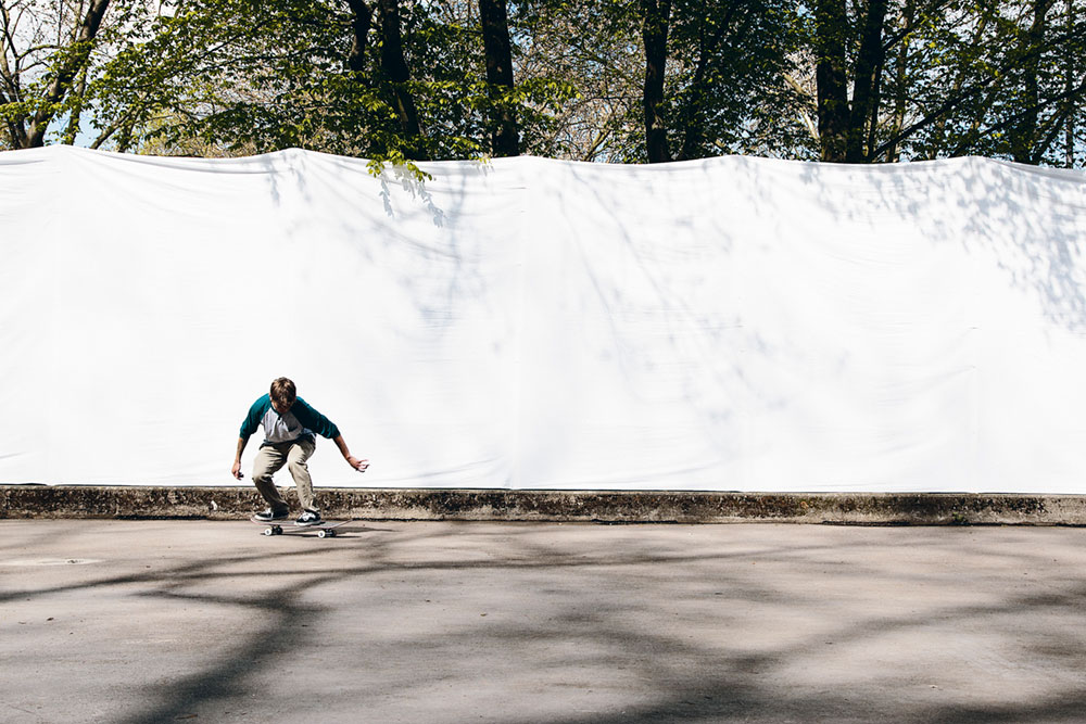 Skateboard Trick Frontside 360 Shove-It