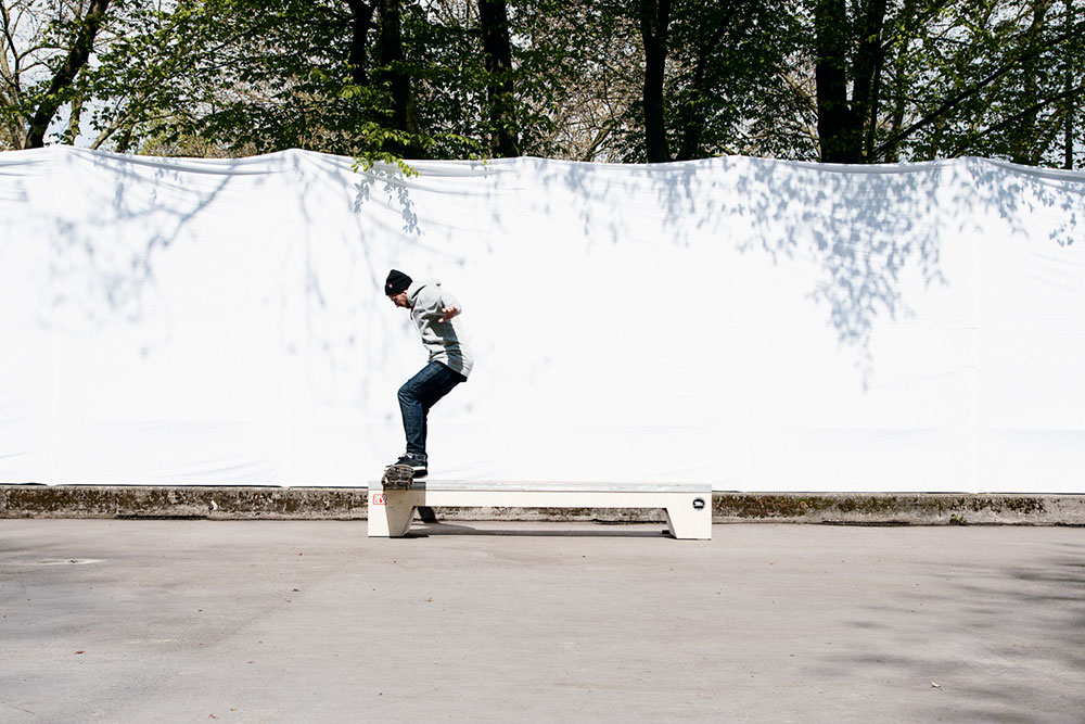 Skateboard Trick Kickflip Noseslide