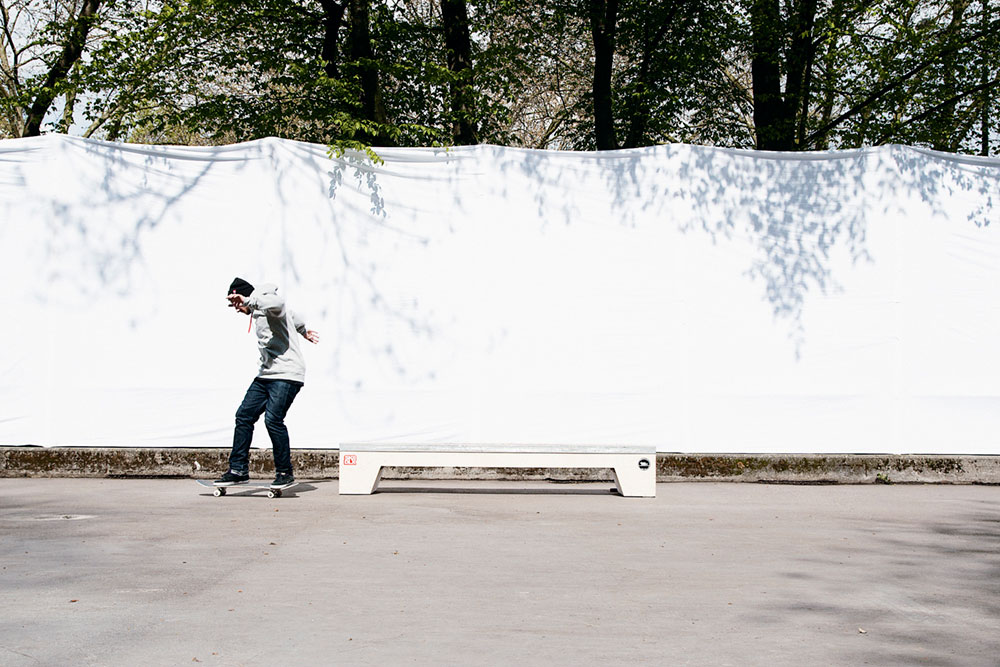 Skateboard Trick Kickflip Noseslide