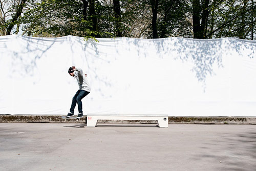 Skateboard Trick Kickflip Noseslide