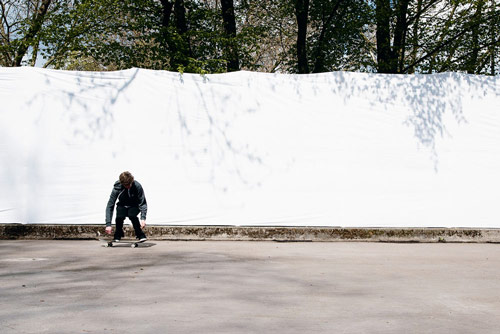 Skateboard Trick Nollie