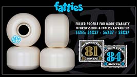 Bones Wheels SPF Formula - Fatties Shape