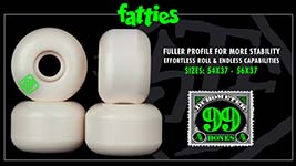 Bones Wheels STF Easy Streets Formula - Fatties Shape