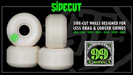 Bones Wheels STF Easy Streets Formula - Sidecut (V5) Shape