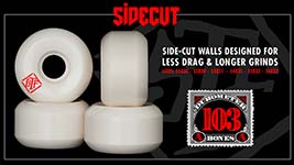 Bones Wheels STF Formula - Sidecut (V5) Shape