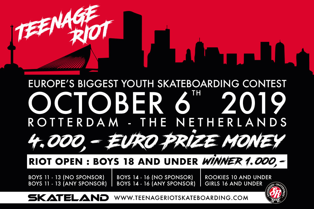 Teenage Riot Youth Skate Contest 2019 Teenage Riot Youth Skate Contest 2019
