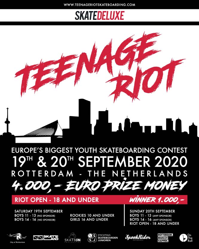 Teenage Riot Youth Skate Contest 2020 Teenage Riot Youth Skate Contest 2020