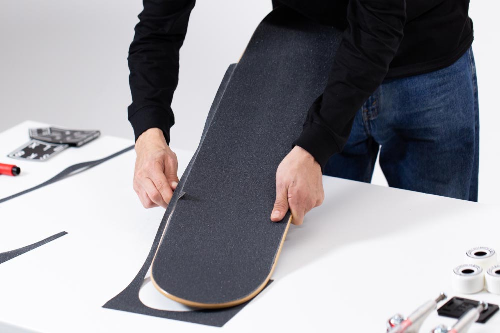 Cut griptape