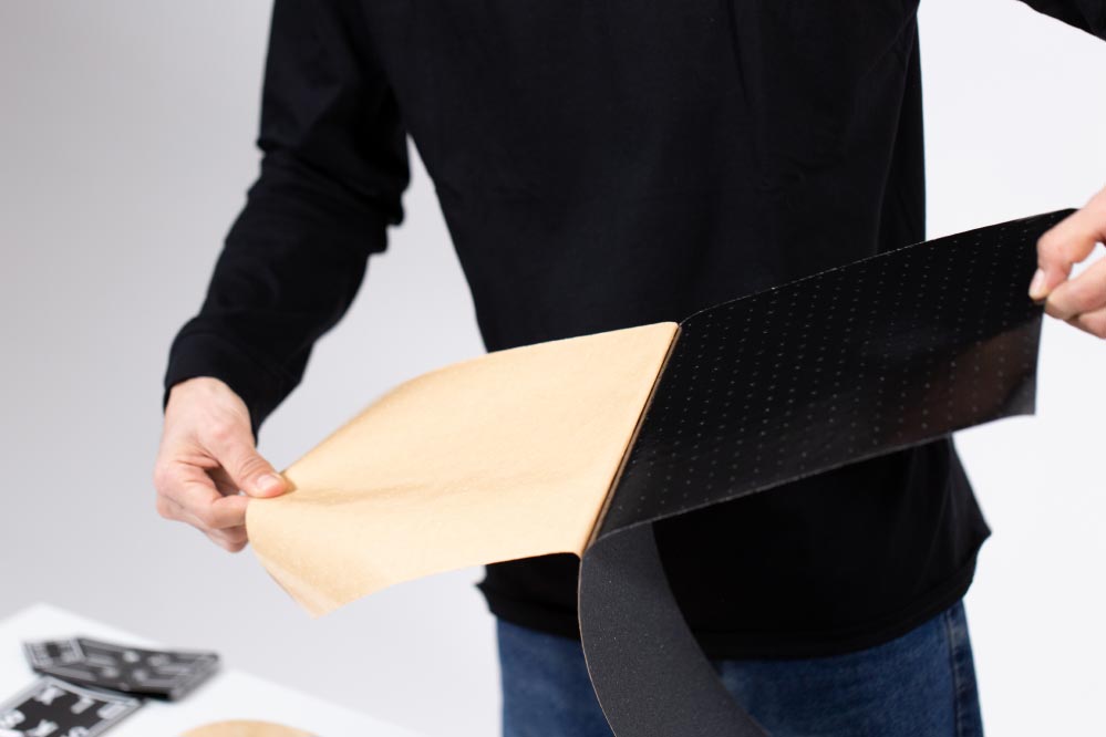 Skateboard Griptape aufkleben