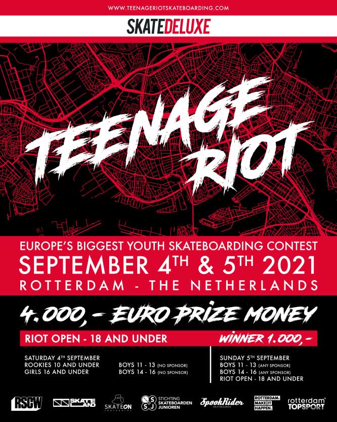 Teenage Riot Youth Skate Contest 2021