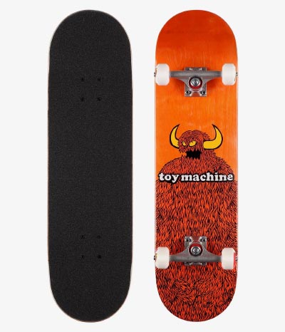 Toy Machine Furry Monster 8.25" Complete Skateboard