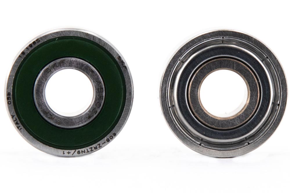 SKF Skateboarding test | bearings front & back