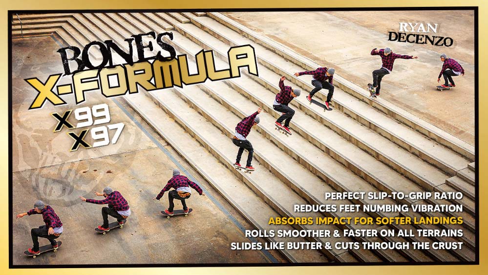 Bones Wheels X-Formula benefits