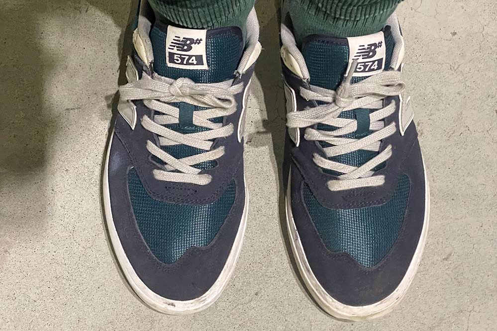 New Balance Numeric 574 Vulc Wear Test