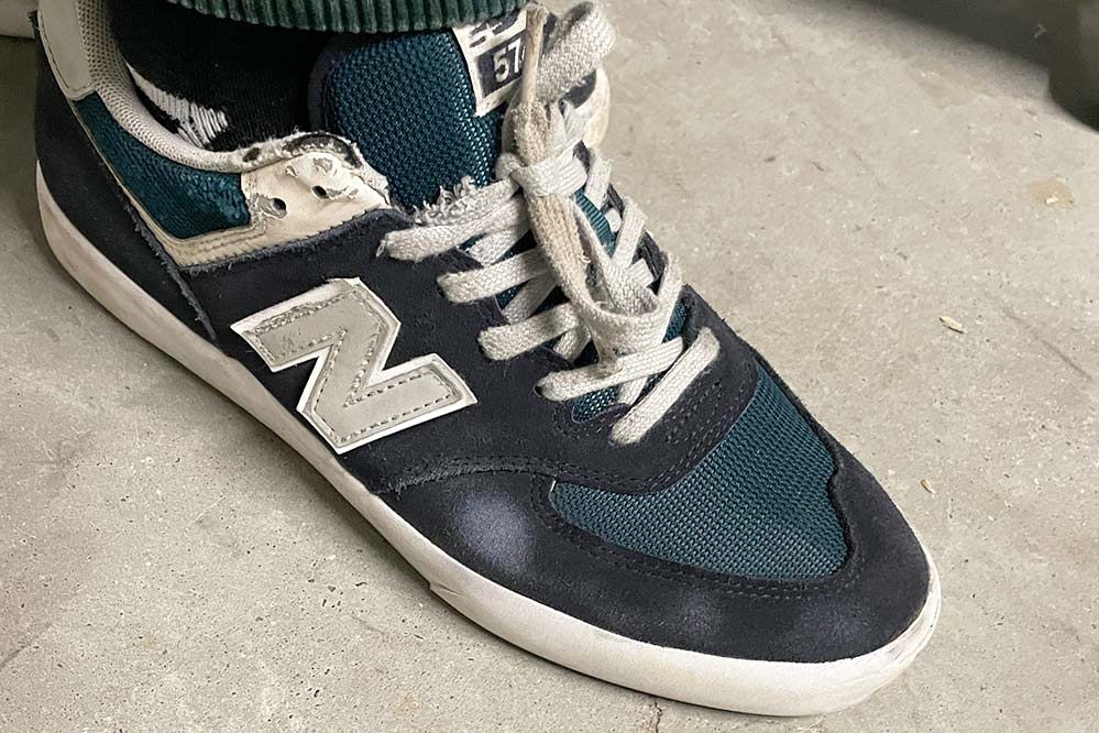 New Balance Numeric 574 Vulc Wear Test