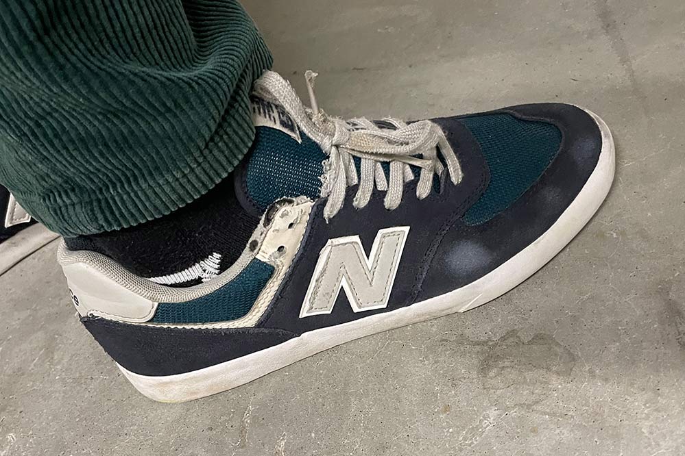 New Balance Numeric 574 Vulc Wear Test