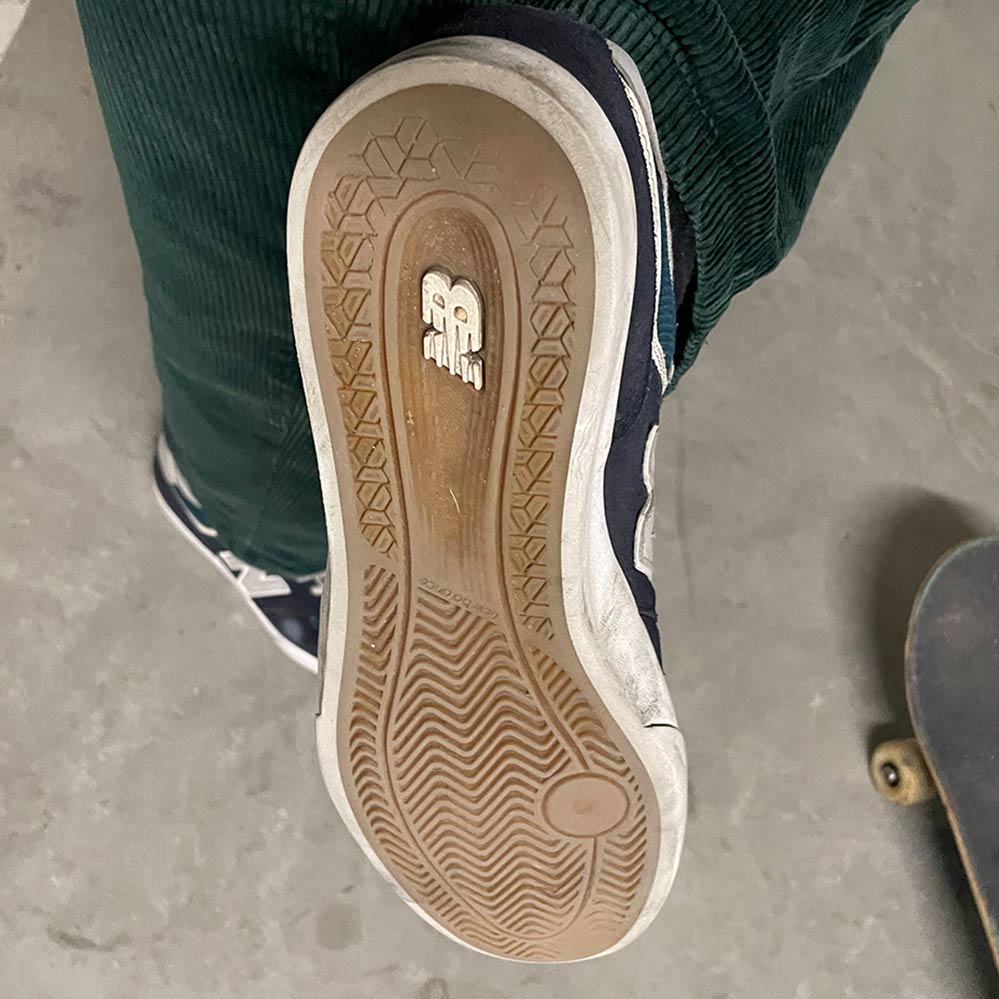 New Balance Numeric 574 Vulc Wear Test