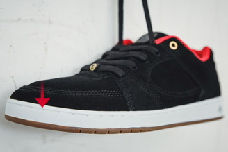 Skateschuh Cup Sohle Es Accel Slim Skateschuh Cupsohle Es Accel Slim